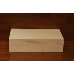 Pudełko  2 przegrody 1/2  ,  pudełko  29,5x16x8cm
